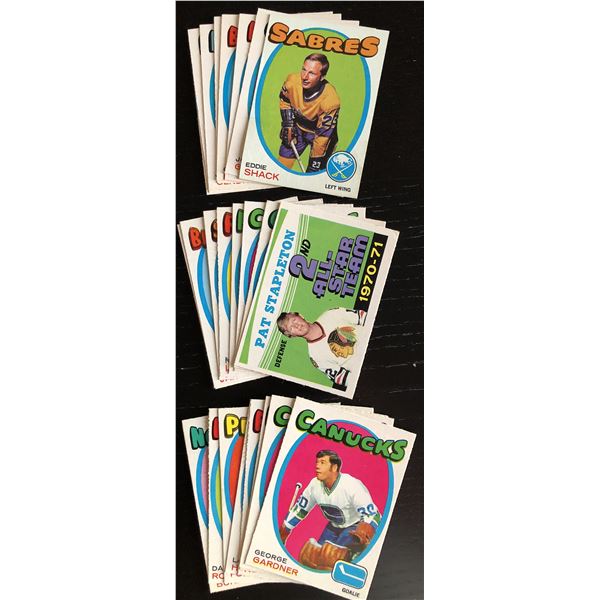 1971-72 O-PEE-CHEE NHL COLLECTION - 25 CARDS