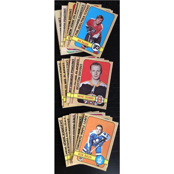1972-73 O-PEE-CHEE NHL COLLECTION - 25 CARDS