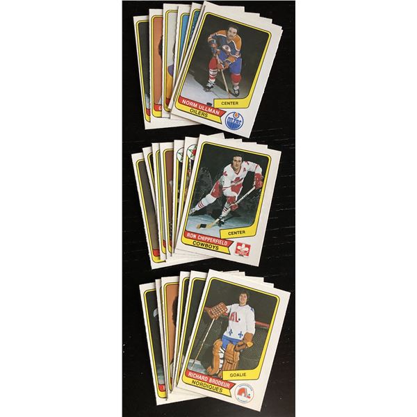 1976-77 O-PEE-CHEE WHA COLLECTION - 25 CARDS