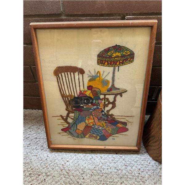 Handcrafted art 17" x 22"