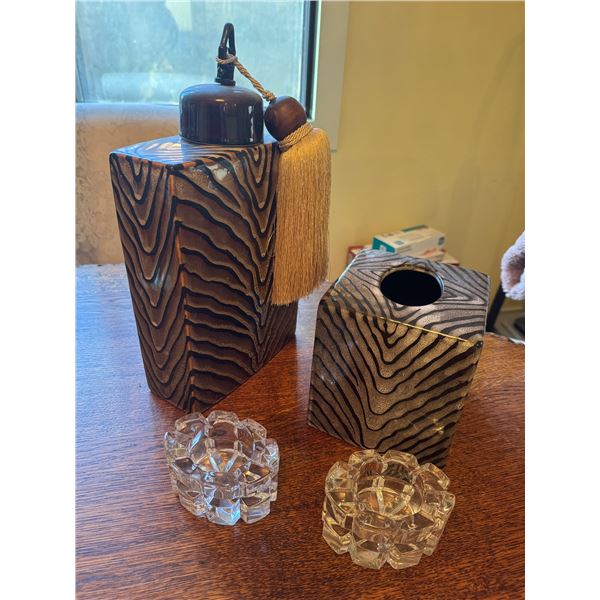 Home decor and candle holders