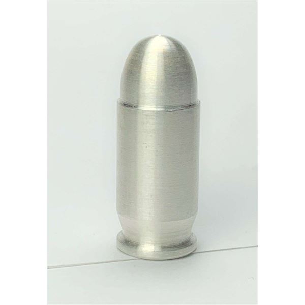 1 ozt Silver .45 Caliber Bullet Replica