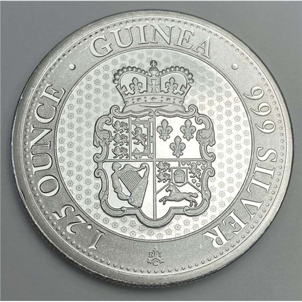 2022 St. Helena Guinea 1.25 ozt .999 Silver