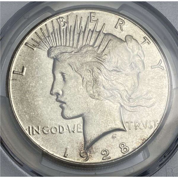 1928-S Peace Silver Dollar PCGS MS63