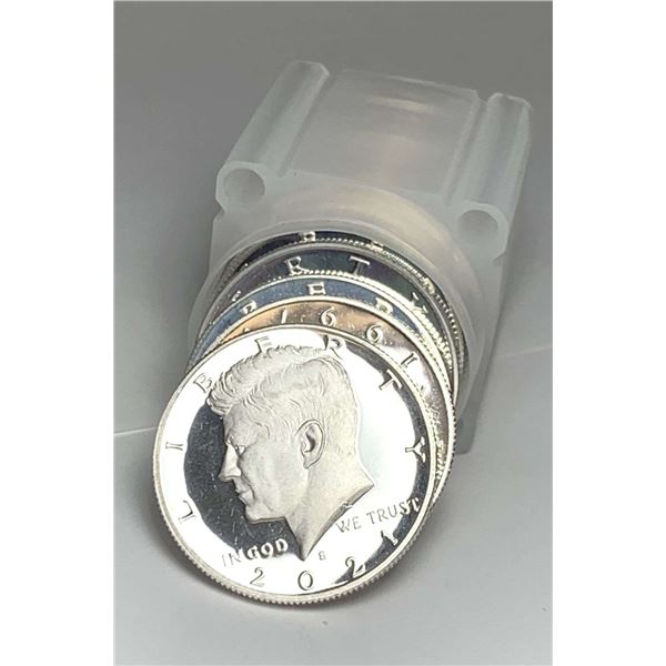 Roll (20-coins) Mixed Date JFK Proof 90% Silver Half Dollars