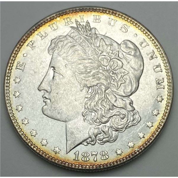 1878 7/8 TF Morgan Silver Dollar MS64