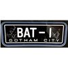 Image 2 : Original Batman Signed Graphic / License Plate