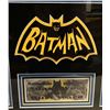 Image 6 : Original Batman Signed Graphic / License Plate