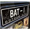 Image 9 : Original Batman Signed Graphic / License Plate