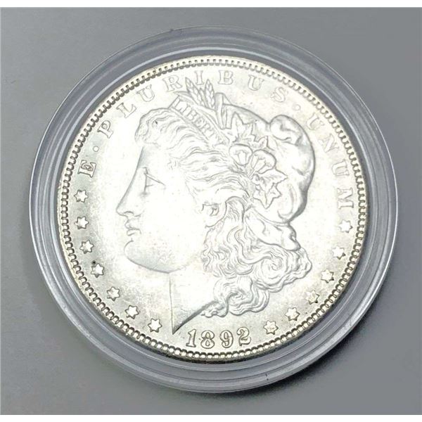 1892 Morgan Silver Dollar MS62