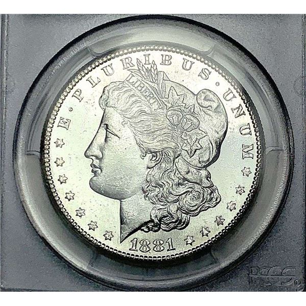 1881-S Morgan Silver Dollar PCGS MS64