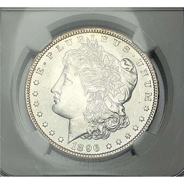 1896 Morgan Silver Dollar NGC MS65