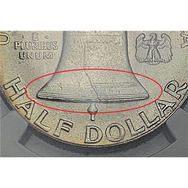 1949 Franklin Silver Half Dollar NGC MS65 FBL