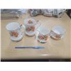 Image 1 : Saskatchewan Prairie Lily "Royal Windsor K's" China, 2 Mugs, Cream and Sugar