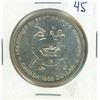 Image 1 : 1988 Silver Dollar Celebrating STE Maurice Ironworks