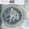 Image 1 : 1993 Proof Silver $ Celebrating 100 Years Stanley Cup