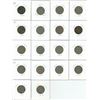 Image 1 : 18 US Shield Nickels Mixed