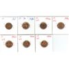 Image 2 : 7 US UNC Lincoln Cents 1967,68s,70s,2-72s,73D,74S