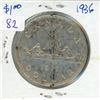 1936 Canadian Silver Dollar XF