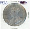 Image 2 : 1936 Canadian Silver Dollar XF