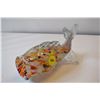Image 1 : Blown glass fish paperweight