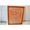 Image 1 : 1938 Framed grocery poster
