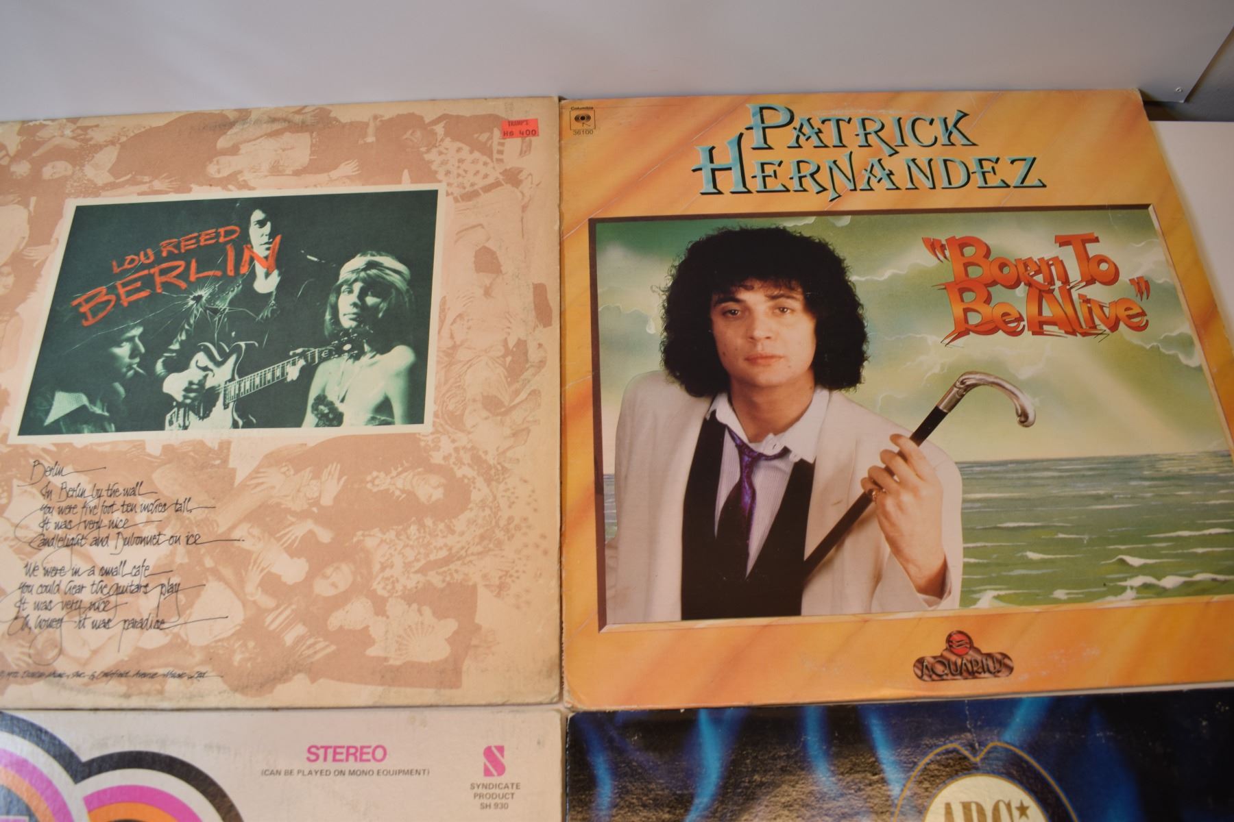 Record lot Lou Reed Patrick Hernandez Schmalz Auctions