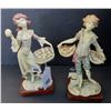 Image 1 : Boy & Girl ceramic figurines - street vendors - sellers