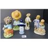 Image 2 : Lot of 5 Figurines- Bisque Finish