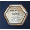 Image 4 : 100yr old victory V. candy tin - Octagon shape, Victorian woman in full dress - England 5"x10"