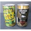 Image 3 : Original beer tins - Full - 4077th Mash & Sturges 1991 black hills rally - mint