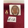 Image 1 : Sask. Vet. Corp. badge & Legion pin
