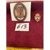 Image 1 : Sask. Vet. Corp. badge & Agriculture pin