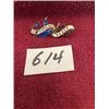 Image 1 : British victory peace enameled pin