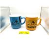 Image 1 : Camping-themed mugs new, set of two