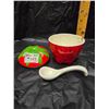 Image 2 : Vintage Strawberry Dish with Spoon
