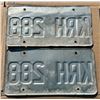 Image 2 : 1985 Pair of Saskatchewan License Plates