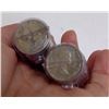 Image 2 : 2 Rolls Canadians Silver Dimes PRE 1067