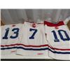 Image 5 : three canadian CCM hockey jerseys size large