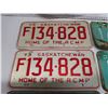 Image 2 : 61,62,65,73 sask licence plates