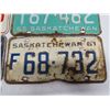 Image 5 : 61,62,65,73 sask licence plates