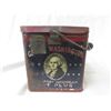 Image 3 : Very Old George Washington Cut Plug Tobbaco Tin w/ Handle