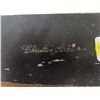 Image 2 : Antique Wooden Box (2" x 3" x 5 1/4") Marked "Christian Beckets"