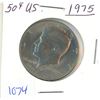 Image 1 : 1975 U.S. Silver 50 cent Coin