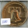 Image 1 : U.S Medallion Depicting " Liberty" & "Independence" 2" in Plastic Container