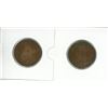 Image 2 : 2 Large Canadian Pennies - 1917 & 1919