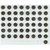 Image 2 : 49 Canadian 10 cent Coins - Late Issues Include; 9 has Crown on it