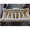 Image 2 : PLASTIC 8 WINE/BOTTLE RACKS—EACH RACK HOLDS 6 BOTTLES (48 in total). 37.5" (95cm) tall x 23