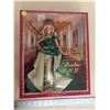 Image 1 : 2011 holiday barbie doll barbie collector green gold dress