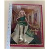 Image 2 : 2011 holiday barbie doll barbie collector green gold dress
